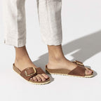 Birkenstock Madrid Big Buckle cuoio