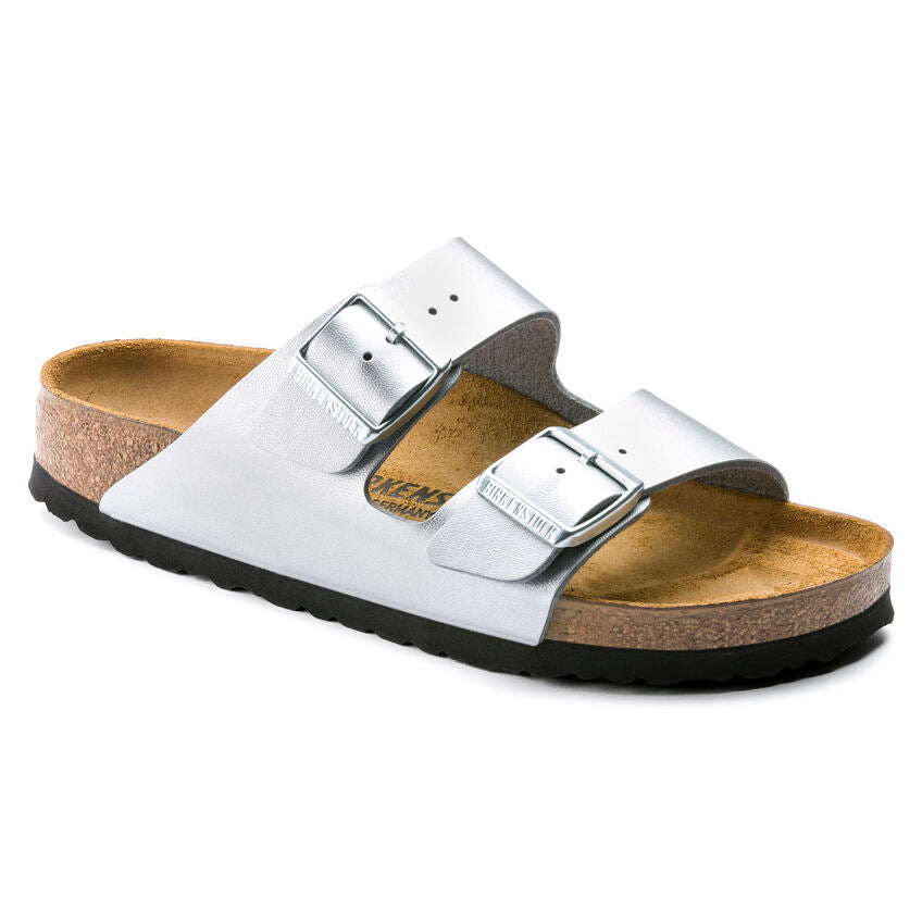 Birkenstock Arizona argento