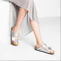 Birkenstock Arizona argento