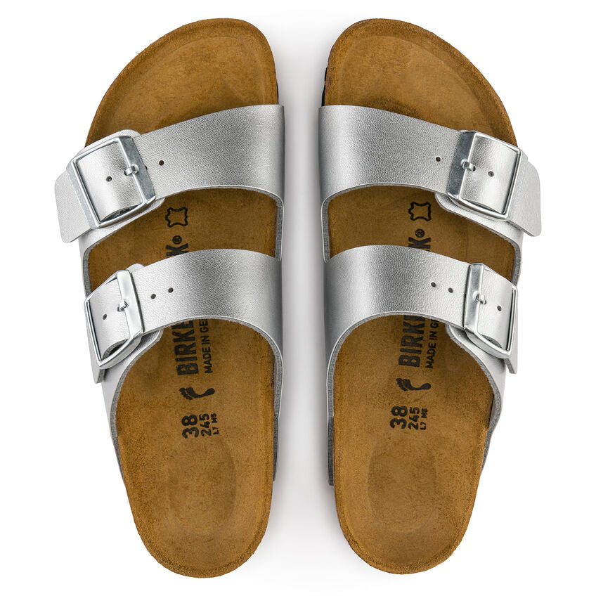 Birkenstock Arizona argento