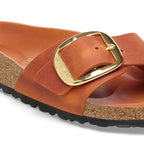 Birkenstock Madrid Big Buckle arancio