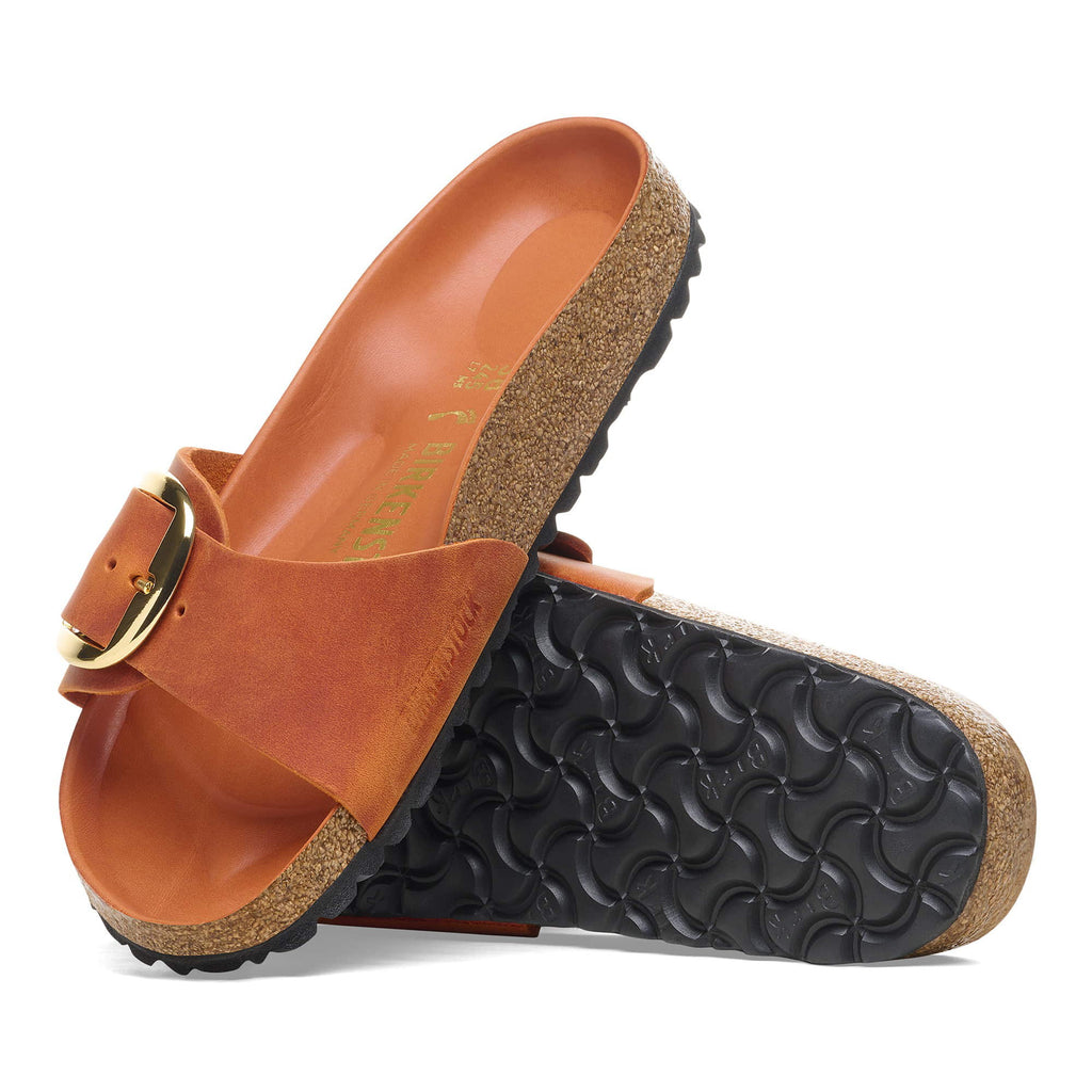 Birkenstock Madrid Big Buckle arancio