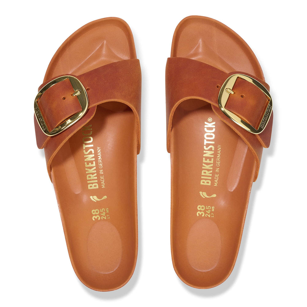 Birkenstock Madrid Big Buckle arancio