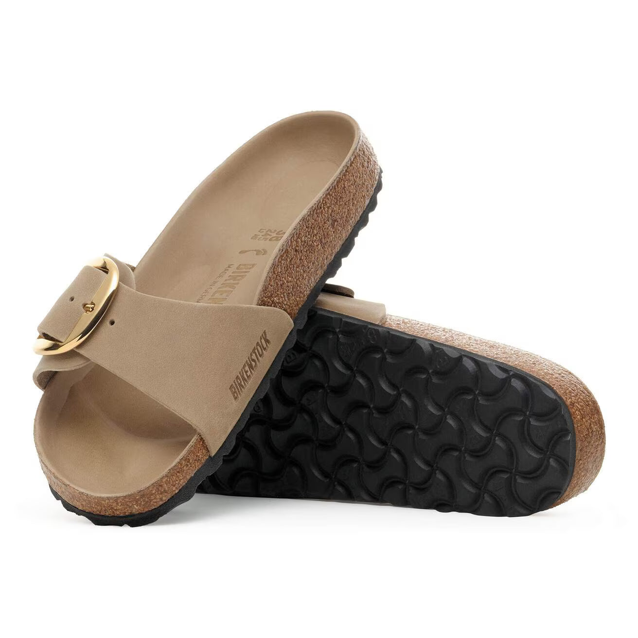 Birkenstock Madrid Big Buckle tabacco