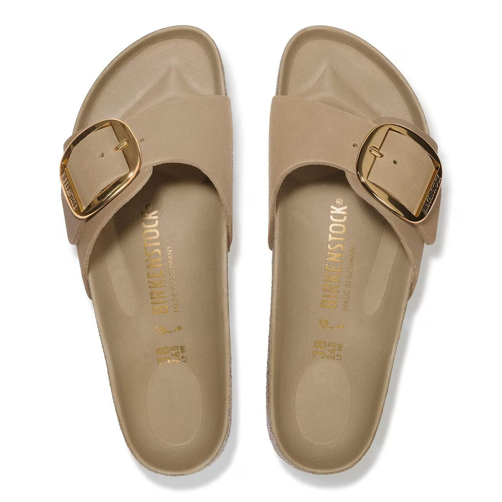 Birkenstock Madrid Big Buckle tabacco
