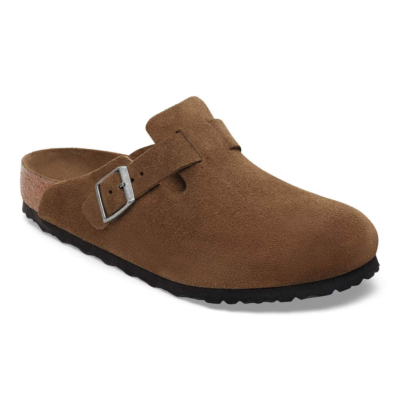 Birkenstock Boston camoscio