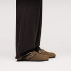 Birkenstock Boston camoscio