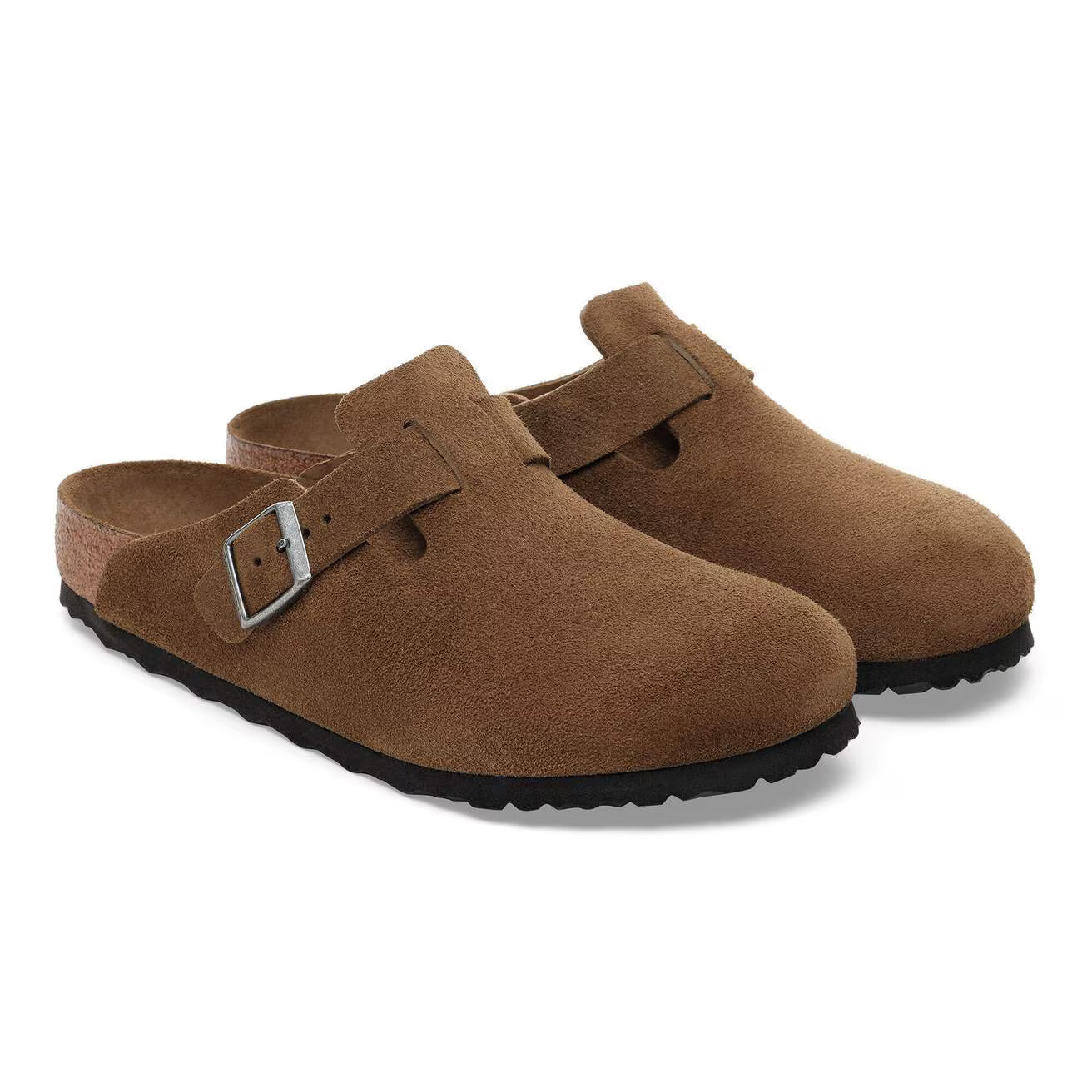 Birkenstock Boston camoscio