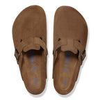 Birkenstock Boston camoscio