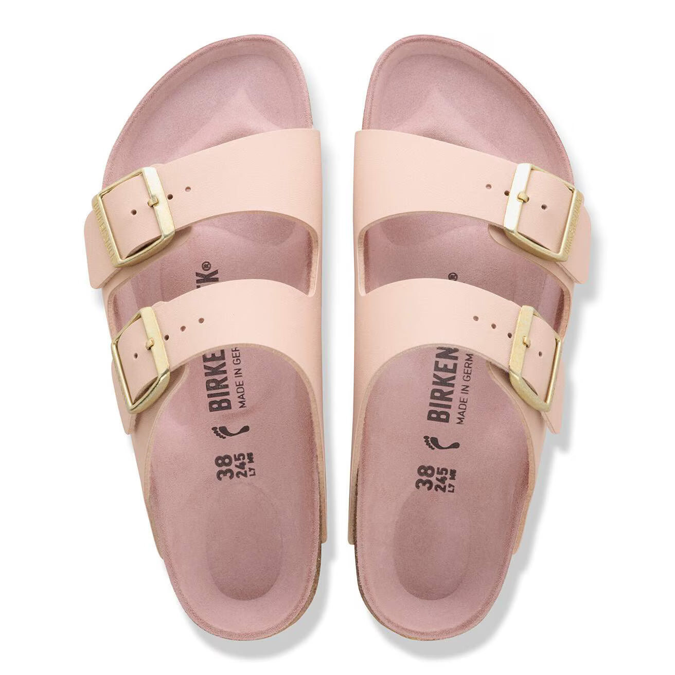 Birkenstock Arizona pelle rosa
