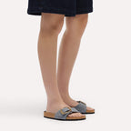 Birkenstock Madrid Big Buckle basalt