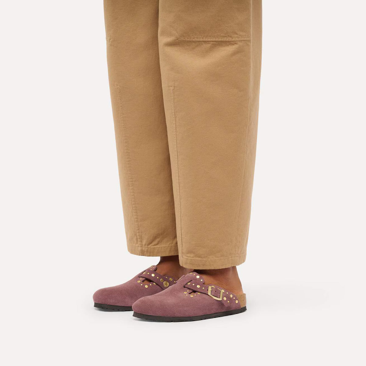 Birkenstock Boston borchie pepper
