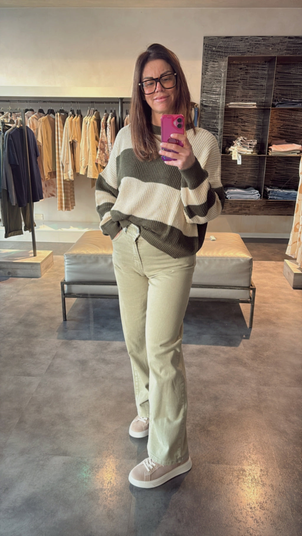 Jeans verde