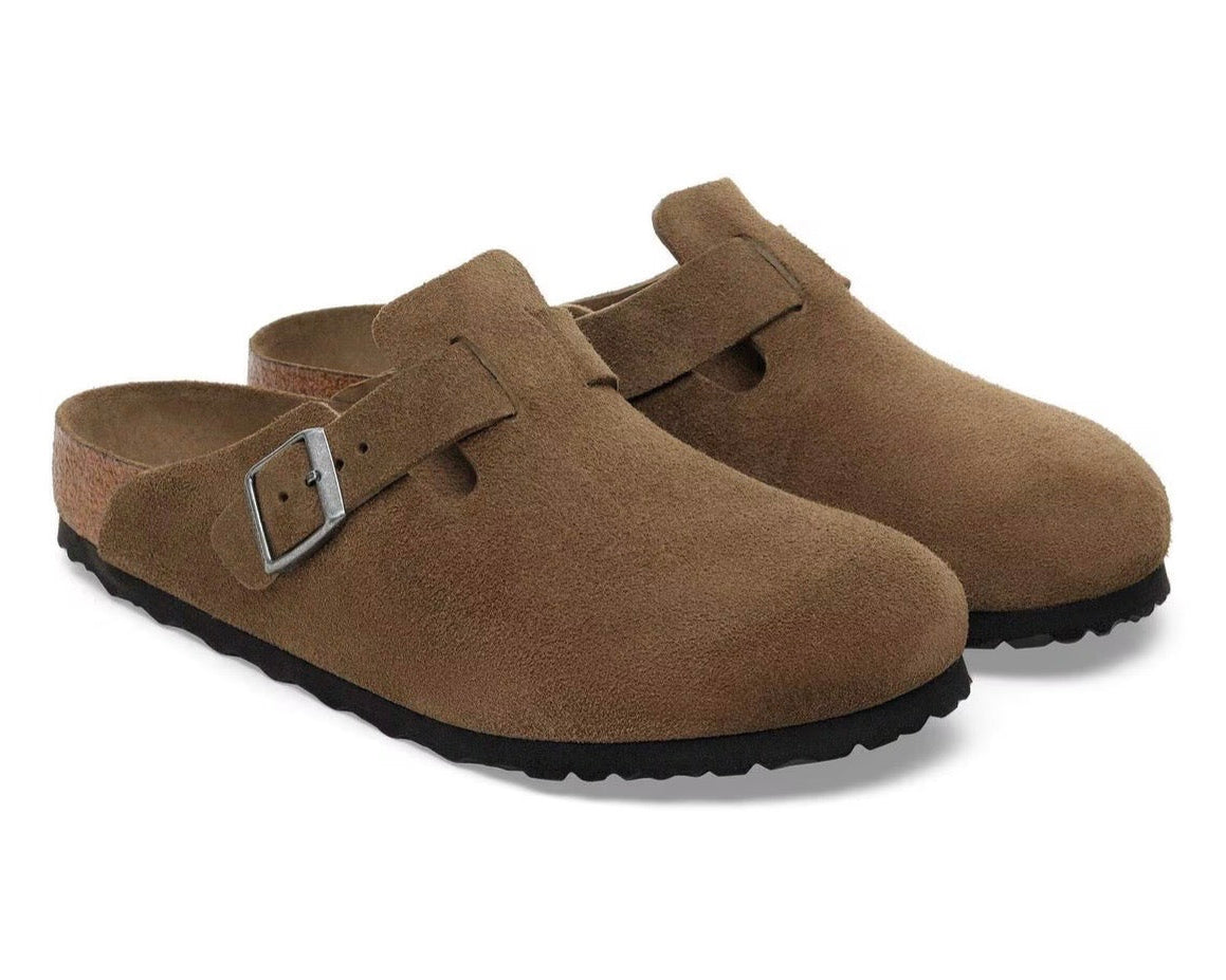 Birkenstock Boston dark tea