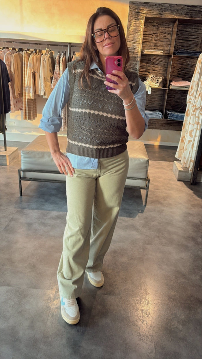 Jeans verde