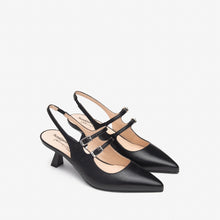 Carica l'immagine nel visualizzatore di Gallery, Slingback Nerogiardini
