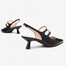 Carica l'immagine nel visualizzatore di Gallery, Slingback Nerogiardini
