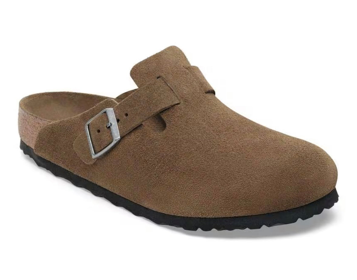 Birkenstock Boston dark tea