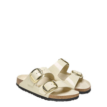 Carica l&#39;immagine nel visualizzatore di Gallery, Birkenstock Arizona Big Buckle panna vernice

