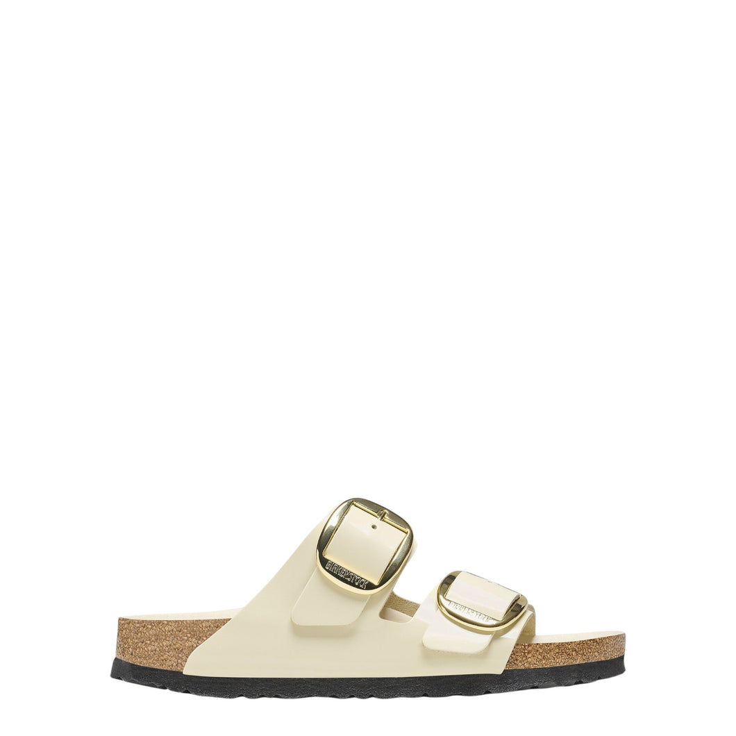 Birkenstock Arizona Big Buckle panna vernice
