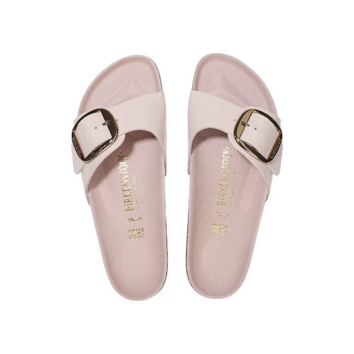 Birkenstock Madrid Big Buckle rosa vernice