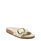Birkenstock Madrid Big Buckle panna vernice