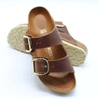Birkenstock Arizona Big Buckle cuoio