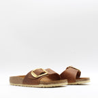 Birkenstock Madrid Big Buckle cuoio