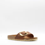 Birkenstock Madrid Big Buckle cuoio